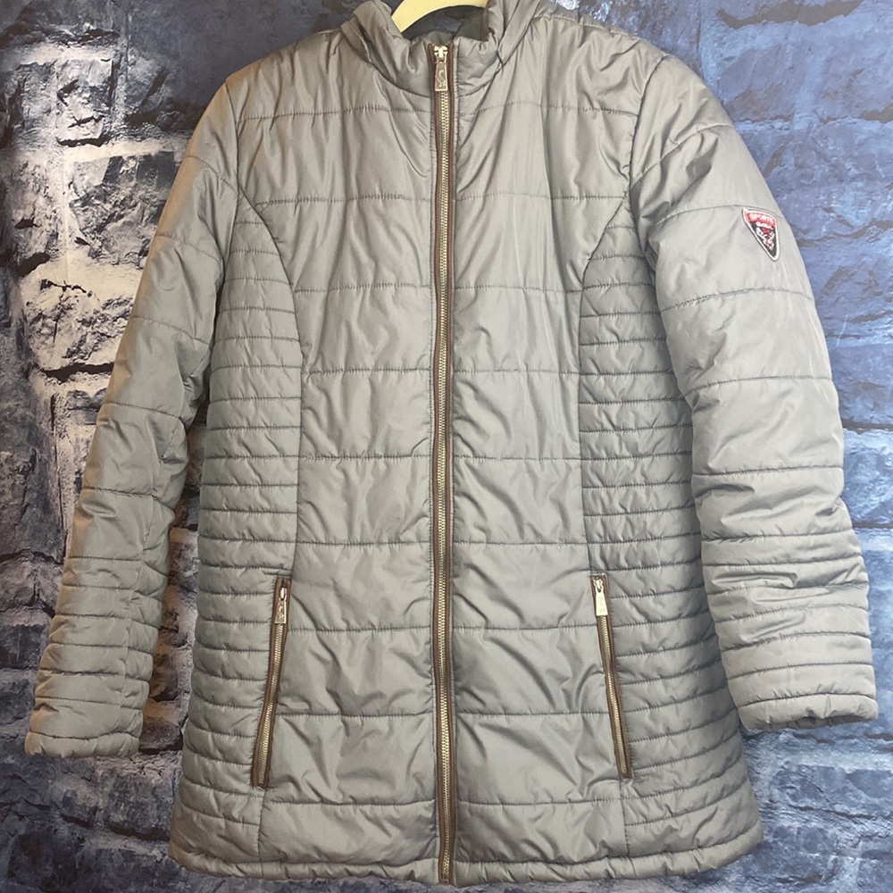 SPORTO Puffer Quilted With Faux Fur Lining Winter Jacket Coat